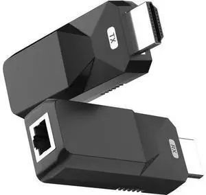 1080P HDMI Extender, Use Cat5e/6 Ethernet Cable Extend Audio and Video Signal up to 165 Feet 1080P HDMI Extender, Use Cat5e/6 Ethernet Cable Extend Audio and Video Signal up to 165 Feet