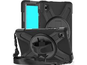 Galaxy Tab A7 Lite Case 8.7", SM-T225/T220/T227U Shockproof Rugged Case with Stand Hand Strap and Shoulder Belt for Galaxy Tab A7 Lite 8.7 inch 2021-Black Galaxy Tab A7 Lite Case 8.7", SM-T225/T220/T227U Shockproof Rugged Case with Stand Hand Strap and Shoulder Belt for Galaxy Tab A7 Lite 8.7 inch 2021-Black