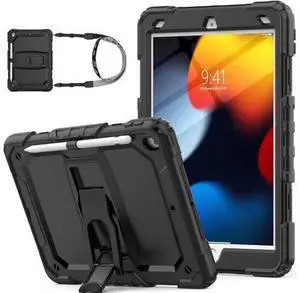 for Pad 9th/8th/7th Generation Case 10.2'' with Screen Protector Pencil Holder Shoulder Strap & Stand, Drop-Proof Case for Pad 9th/8th/7th Generation 2021/2020/2019 10.2 inch (Orange) for Pad 9th/8th/7th Generation Case 10.2'' with Screen Protector Pencil Holder Shoulder Strap & Stand, Drop-Proof Case for Pad 9th/8th/7th Generation 2021/2020/2019 10.2 inch (Orange)