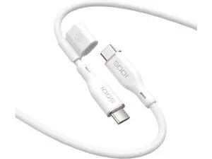Silicone USB C Cable,100W USB C to USB C Flow Cable, USB 2.0, 6FT Type C Charger Cable for iPhone 16/15/14/13/12 Series, MacBook Pro 2020, S23/S22, White Silicone USB C Cable,100W USB C to USB C Flow Cable, USB 2.0, 6FT Type C Charger Cable for iPhone 16/15/14/13/12 Series, MacBook Pro 2020, S23/S22, White
