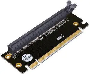 PCI-Express 3.0/4.0 16x Riser Card 90 Degree High Speed Riser Card for 1U / 2U Server Case (PCI-E 4.0 for 1/2U) PCI-Express 3.0/4.0 16x Riser Card 90 Degree High Speed Riser Card for 1U / 2U Server Case (PCI-E 4.0 for 1/2U)