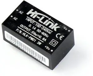 HI-Link HLK-PM01 AC-DC 220V to 5V Step-Down Power Supply Module Intelligent Household Switch Power Supply Module (2 PCS) HI-Link HLK-PM01 AC-DC 220V to 5V Step-Down Power Supply Module Intelligent Household Switch Power Supply Module (2 PCS)
