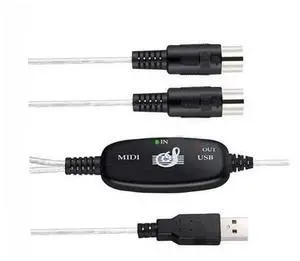 MIDI Cable,USB to MIDI Cable PC to Synthesizer Microphone Keyboard Instrument Converter Adapter for Home Music Studio,Compatible Windows,Vista,Mac MIDI Cable,USB to MIDI Cable PC to Synthesizer Microphone Keyboard Instrument Converter Adapter for Home Music Studio,Compatible Windows,Vista,Mac