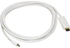 Syba Mini Displayport 1.2 to HDMI 1.4 Cable, 9' - SY-CAB33020 Syba Mini Displayport 1.2 to HDMI 1.4 Cable, 9' - SY-CAB33020