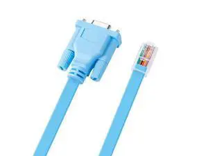 DB9 to RJ45 Console Cable Device Management Serial Adapter 72-3383-01 CAB-CONSOLE-RJ45 (6 Feet, Blue) DB9 to RJ45 Console Cable Device Management Serial Adapter 72-3383-01 CAB-CONSOLE-RJ45 (6 Feet, Blue)