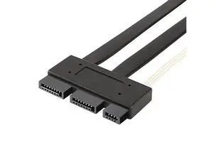 SFF-8639 Cable, CableCreation SFF-8639 PCI-E SATA Cable, SFF-8639 PCI-E SATA 3.2 Express 18pin (7+7+4) Male to Express 18pin Male Data Raid Cable 1.6FT/ 0.5M SFF-8639 Cable, CableCreation SFF-8639 PCI-E SATA Cable, SFF-8639 PCI-E SATA 3.2 Express 18pin (7+7+4) Male to Express 18pin Male Data Raid Cable 1.6FT/ 0.5M