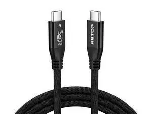 80Gbps Thunderbolt 5 (USB-C) Cable Braided, 240W Charging and 16K/8K Display for Thunderbolt 4/USB4/USB-C Monitor, MacBook, iPad Pro, iPhone 16, Samsung, Hub, eGPU, Dock and More, 3.3FT / 1M 80Gbps Thunderbolt 5 (USB-C) Cable Braided, 240W Charging and 16K/8K Display for Thunderbolt 4/USB4/USB-C Monitor, MacBook, iPad Pro, iPhone 16, Samsung, Hub, eGPU, Dock and More, 3.3FT / 1M