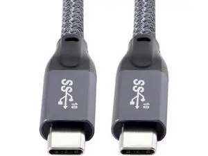 USB-C USB 3.1 Type C Gen2 Male to Male Data Video Cable with E-Marker for Tablet & Phone & Laptop 10Gbps (50cm) USB-C USB 3.1 Type C Gen2 Male to Male Data Video Cable with E-Marker for Tablet & Phone & Laptop 10Gbps (50cm)