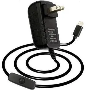 5V 3A USB Type C Power Supply Adapter with ON/Off Switch for Raspberry Pi 4 Model B (1G,2G,3G) - OEM 5V 3A USB Type C Power Supply Adapter with ON/Off Switch for Raspberry Pi 4 Model B (1G,2G,3G) - OEM