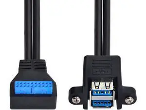 USB 3.0 20Pin Motherboard Header Cable USB 3.0 Cable A Male to Header Motherboard Cable USB 3.0 20Pin Motherboard Header Cable USB 3.0 Cable A Male to Header Motherboard Cable