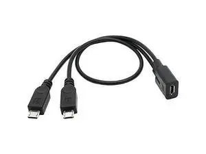 Micro USB Female to 2 Micro USB Male Splitter Extension Charge Cable for Galaxy S5 i9600 S4 I9500 Note2 N7100 S3 I9300 S2 9100 Micro USB Female to 2 Micro USB Male Splitter Extension Charge Cable for Galaxy S5 i9600 S4 I9500 Note2 N7100 S3 I9300 S2 9100