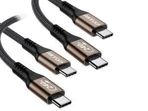 240W USB C to USB C Cable (2Pack,6.6ft), USB C Charger Cable Fast Charge for iPhone 15/15Pro/15Plus/15ProMax, MacBook Pro 2020, iPad Pro 2020, iPad Air 4, Samsung Galaxy S23+/S23 Ultra(USB 2.0) 240W USB C to USB C Cable (2Pack,6.6ft), USB C Charger Cable Fast Charge for iPhone 15/15Pro/15Plus/15ProMax, MacBook Pro 2020, iPad Pro 2020, iPad Air 4, Samsung Galaxy S23+/S23 Ultra(USB 2.0)