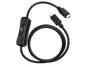 USB Type-C On Off Switch Cable 3.3ft, USB 3.1 C to C Cable, Male to Male, with Switch Button Support Video Streaming, Data Transfer 10Gb and 20V/3A PD Fast Charging USB Type-C On Off Switch Cable 3.3ft, USB 3.1 C to C Cable, Male to Male, with Switch Button Support Video Streaming, Data Transfer 10Gb and 20V/3A PD Fast Charging