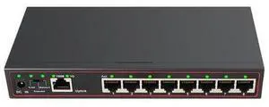 9 Port Fast Ethernet Switch 8 ports 100M +1 ports 1G switch VLAN Support Network switch 9 Port Fast Ethernet Switch 8 ports 100M +1 ports 1G switch VLAN Support Network switch