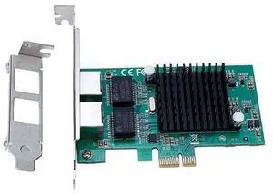 PCIe Gigabit Dual Port NIC Server Network Lan Adapter card with Intel 82575 10/100/1000Mbps for Desktop PC PCIe Gigabit Dual Port NIC Server Network Lan Adapter card with Intel 82575 10/100/1000Mbps for Desktop PC
