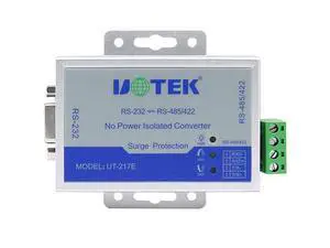 UT-217E Port-powered RS-232 to RS-485/422 Wall-mounted PhotoElectric Isolation UT-217E Port-powered RS-232 to RS-485/422 Wall-mounted PhotoElectric Isolation