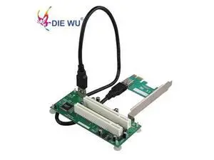 PCI-Express to PCI Adapter Card PCIe to Dual Pci Slot Expansion Card USB 3.0 Add on Cards Converter TXB024 PCI-Express to PCI Adapter Card PCIe to Dual Pci Slot Expansion Card USB 3.0 Add on Cards Converter TXB024