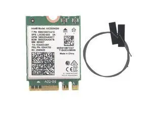 Wireless for Intel AX200 AX200NGW 1730Mbps NGFF M.2 Bluetooth 5.0 Dual Band Wifi Network Card 802.11ac/ax Better than Intel 9260 Wireless for Intel AX200 AX200NGW 1730Mbps NGFF M.2 Bluetooth 5.0 Dual Band Wifi Network Card 802.11ac/ax Better than Intel 9260