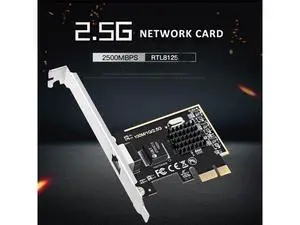 NEW PCIe 2.5G Network Lan Card 100/1000M/2.5G RJ45 Network adapter NEW PCIe 2.5G Network Lan Card 100/1000M/2.5G RJ45 Network adapter