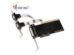 PCI to 2 port Serial 1 port parallel Riser Card ADD ON CARD RS-232 RS232 with ASIX/AX9865 chip PCI to 2 port Serial 1 port parallel Riser Card ADD ON CARD RS-232 RS232 with ASIX/AX9865 chip