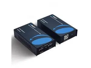 OREI USB 2.0 Over Ethernet Cat5e/6 Extender LAN Upto 330 Feet - Extends 2 Ports USB-A Signal Over LAN Ethernet - Power Over Cable for Long Distance Extension Supports All Operating System OREI USB 2.0 Over Ethernet Cat5e/6 Extender LAN Upto 330 Feet - Extends 2 Ports USB-A Signal Over LAN Ethernet - Power Over Cable for Long Distance Extension Supports All Operating System