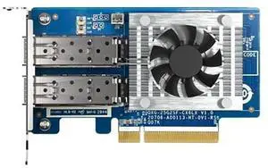 QXG-25G2SF-CX6 Two Port 25GbE Network Card with SR-IOV and RoCE for Improved Network and VMware® Virtualization Environments (QXG-25G2SF-CX6) QXG-25G2SF-CX6 Two Port 25GbE Network Card with SR-IOV and RoCE for Improved Network and VMware® Virtualization Environments (QXG-25G2SF-CX6)