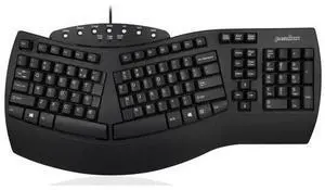 Perixx PERIBOARD-512 Wired Ergonomic Split Keyboard with 7 Multimedia Keys & Integrated Wrist Rest, Black Perixx PERIBOARD-512 Wired Ergonomic Split Keyboard with 7 Multimedia Keys & Integrated Wrist Rest, Black