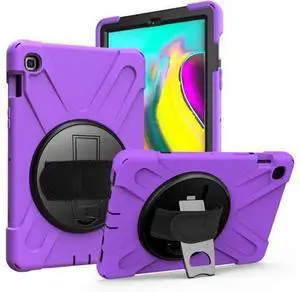 Galaxy Tab S5e 10.5 Case 2019 T720 T725, Shockproof Heavy Duty Full Body tab-s5e Case, Stand, Shoulderstrap Sling, Rugged Case for Samsung Galaxy Tab S5E 10.5" SM-T720 SM-T725 (Shield Purple) Galaxy Tab S5e 10.5 Case 2019 T720 T725, Shockproof Heavy Duty Full Body tab-s5e Case, Stand, Shoulderstrap Sling, Rugged Case for Samsung Galaxy Tab S5E 10.5" SM-T720 SM-T725 (Shield Purple)