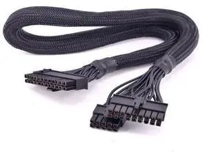 PSU Modular 18+10pin to 24Pin ATX Power Supply Cable 20+4 Pin with Sleeved for Seasonic X-series X-560 X-660 X-760 PSU Modular 18+10pin to 24Pin ATX Power Supply Cable 20+4 Pin with Sleeved for Seasonic X-series X-560 X-660 X-760