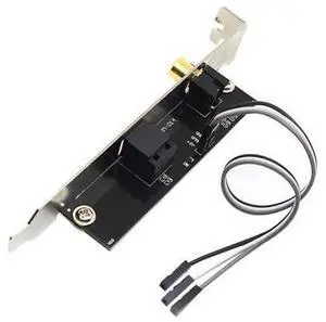 24BIT192KHz SPDIF Daughter Card Optical Fiber Coaxial Digital Sound Card Baffle DAC DTS Decoder for General Motherboard 24BIT192KHz SPDIF Daughter Card Optical Fiber Coaxial Digital Sound Card Baffle DAC DTS Decoder for General Motherboard