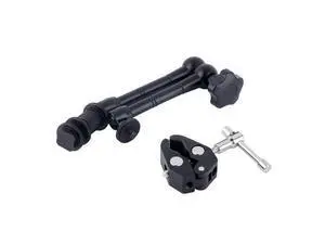 11 Inch DSLR Rig Movie Kit Articulating Magic Arm + Super Clamp Crab Plier Clip for Camcorder LCD Monitor Led Flash Light ACEHE 11 Inch DSLR Rig Movie Kit Articulating Magic Arm + Super Clamp Crab Plier Clip for Camcorder LCD Monitor Led Flash Light ACEHE
