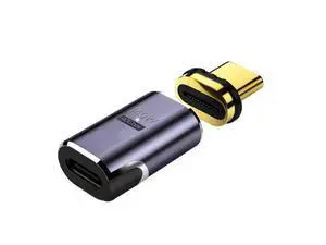140W USB4.0 Magnetic Adapter USB C To Type C 40Gbps Fast Charging Magnet Converter Cable Connector 8K@60Hz USB Type C Adapter(3) 140W USB4.0 Magnetic Adapter USB C To Type C 40Gbps Fast Charging Magnet Converter Cable Connector 8K@60Hz USB Type C Adapter(3)