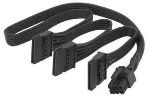 SATA Module Hige Quality Power Cable 6Pin IDE to 3 x SATA Adapter Splitter Cable For Seasonic KM3 series ATX PSU SATA Module Hige Quality Power Cable 6Pin IDE to 3 x SATA Adapter Splitter Cable For Seasonic KM3 series ATX PSU