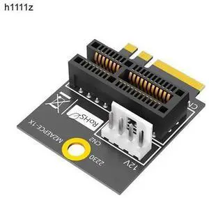 2230 M.2 Key A+E to PCIE X1 Adapter Card PCI Express PCI-E 1X Slot to M2 NGFF Key A/A+E/E Converter Riser Card 4Pin Power Supply 2230 M.2 Key A+E to PCIE X1 Adapter Card PCI Express PCI-E 1X Slot to M2 NGFF Key A/A+E/E Converter Riser Card 4Pin Power Supply