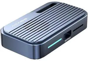 TB5 80Gbps M.2 NVMe SSD Enclosure, USB4 v2.0 Compatible with Thunderbolt 5/TB3/TB4 Transfer Rates Over 6000MB/s, Works with Mac M4 Pro TB5 80Gbps M.2 NVMe SSD Enclosure, USB4 v2.0 Compatible with Thunderbolt 5/TB3/TB4 Transfer Rates Over 6000MB/s, Works with Mac M4 Pro
