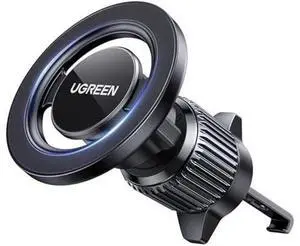 UGREEN Car Phone Mount for Magsafe Air Vent Car Mount Magnetic Phone Holder Compatible with iPhone 17 16 15 14 13 12 Pro Max, Strongest Magnet Black UGREEN Car Phone Mount for Magsafe Air Vent Car Mount Magnetic Phone Holder Compatible with iPhone 17 16 15 14 13 12 Pro Max, Strongest Magnet Black