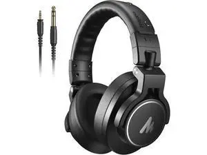 MAONO Professional Studio Monitor Headphones - Over Ear Closed Back Headphones Wired with Detachable Cable for Podcast, Recording, DJ, Music, MH700 Black MAONO Professional Studio Monitor Headphones - Over Ear Closed Back Headphones Wired with Detachable Cable for Podcast, Recording, DJ, Music, MH700 Black