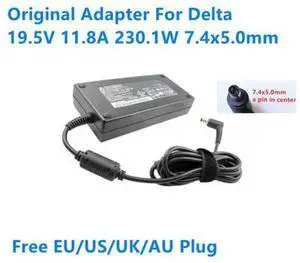 19.5V 11.8A 230.1W 7.4x5.0mm DELTA ADP-230EB T Power Supply AC Adapter For 230W Laptop Charger 19.5V 11.8A 230.1W 7.4x5.0mm DELTA ADP-230EB T Power Supply AC Adapter For 230W Laptop Charger