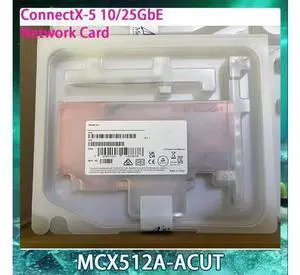 New NIC CX512A MCX512A-ACUT ConnectX-5 10/25GbE PCIe 3.0 x8 Dual Port Network Card Works Perfectly Fast Ship High Quality New NIC CX512A MCX512A-ACUT ConnectX-5 10/25GbE PCIe 3.0 x8 Dual Port Network Card Works Perfectly Fast Ship High Quality