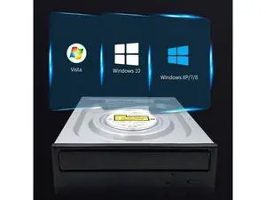 Internal SATA DVD Drive, 5.25-Inch Desktop CD/DVD Burner with Tray-Load, Plug & Play Optical Drive for Desktop PC SATA Interface, CD & DVD Reader & Writer Internal SATA DVD Drive, 5.25-Inch Desktop CD/DVD Burner with Tray-Load, Plug & Play Optical Drive for Desktop PC SATA Interface, CD & DVD Reader & Writer