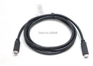Genuine USB 3.1 Type-C Male to Male Gen1 5A CM-CM Cable for HP P/N L07087-001 6Ft Genuine USB 3.1 Type-C Male to Male Gen1 5A CM-CM Cable for HP P/N L07087-001 6Ft