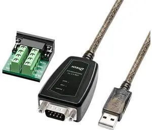 DTech USB to Serial Adapter RS422 RS485 R232 to USB Cable (3 in 1 Interface) Supports DC 5V with Breakout Board LED Lights for Multi-Kind Control Devices Windows 11 10 8 7 XP Mac (1.5ft) DTech USB to Serial Adapter RS422 RS485 R232 to USB Cable (3 in 1 Interface) Supports DC 5V with Breakout Board LED Lights for Multi-Kind Control Devices Windows 11 10 8 7 XP Mac (1.5ft)