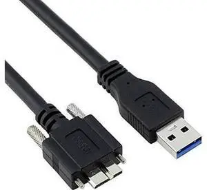 3M USB to Micro USB Cable with Mount Panel Screw USB 3.0 A Type Cable Male to Micro USB 3.0 B Male Cable for Hard Disk Mobile Phone 3M USB to Micro USB Cable with Mount Panel Screw USB 3.0 A Type Cable Male to Micro USB 3.0 B Male Cable for Hard Disk Mobile Phone