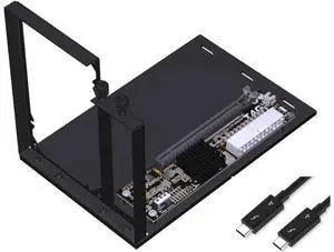 ADT-Link USB4 to PCIe x16 eGPU Adapter with Bracket Compatible with TB3/TB4 for NUC/ITX/STX/Notebook PC Graphics Card External Gen3x2 (UT4G-BK7) ADT-Link USB4 to PCIe x16 eGPU Adapter with Bracket Compatible with TB3/TB4 for NUC/ITX/STX/Notebook PC Graphics Card External Gen3x2 (UT4G-BK7)