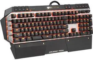 COUGAR 700K Premium Mechanical Gaming Keyboard with Aluminum Brushed Structure, Additional 6 G-key, and Cherry Red Switches COUGAR 700K Premium Mechanical Gaming Keyboard with Aluminum Brushed Structure, Additional 6 G-key, and Cherry Red Switches