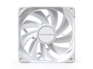 12cm PWM Silent Case Fan White, Intelligent Temperature Control, 12025, 14cm Model Available WHITE- 4-pin small connector /12cm 12cm PWM Silent Case Fan White, Intelligent Temperature Control, 12025, 14cm Model Available WHITE- 4-pin small connector /12cm