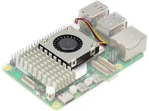 Raspberry Pi Raspberry Pi 5 Active Cooler - Aluminum Heatsink - SC1148 Raspberry Pi Raspberry Pi 5 Active Cooler - Aluminum Heatsink - SC1148