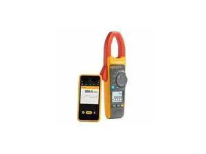 Fluke 376FC AC/DC Clamp Meter with iFlex For Industrial/Commercial Electricians, VFD Low Pass Filter For Accurate Measurements, Inrush Measurements, Bluetooth Connectivity For Remote Measurements Fluke 376FC AC/DC Clamp Meter with iFlex For Industrial/Commercial Electricians, VFD Low Pass Filter For Accurate Measurements, Inrush Measurements, Bluetooth Connectivity For Remote Measurements