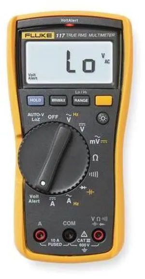 Fluke 117 Multimeter with non-contact voltage for electricians Fluke 117 Multimeter with non-contact voltage for electricians