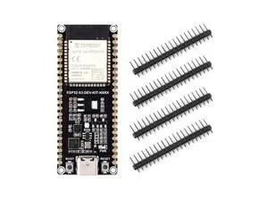 Waveshare ESP32-S3 Microcontroller, 2.4GHz Wi-Fi Development Board, 240MHz Dual Core Processor, ESP32-S3-WROOM Module,32MB Flash and 16MB PSRAM Waveshare ESP32-S3 Microcontroller, 2.4GHz Wi-Fi Development Board, 240MHz Dual Core Processor, ESP32-S3-WROOM Module,32MB Flash and 16MB PSRAM
